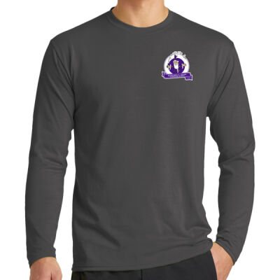 Neary Logo - Long Sleeve Performance Blend Tee Thumbnail