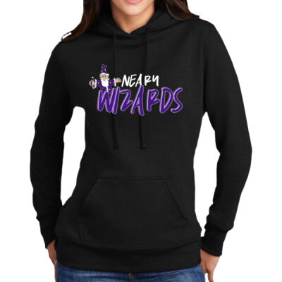 WIZARDS DESIGN - ® Ladies Core Fleece Pullover Hooded Sweatshirt Thumbnail